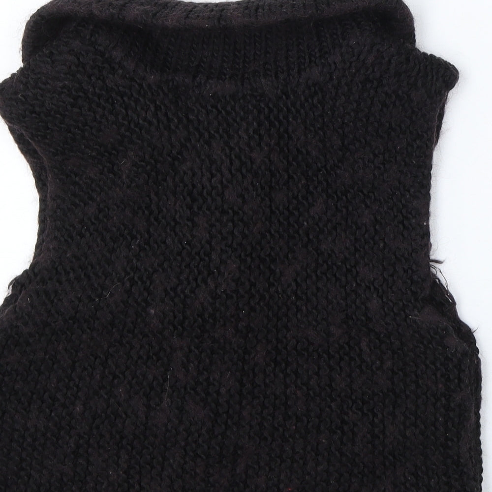 Womens UK Size XS Saint Tropez Clothing Brown Vest Jumper