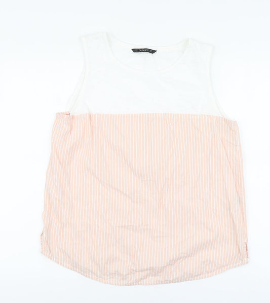 Womens UK Size 14 Dunnes Stores Pink Basic Tank