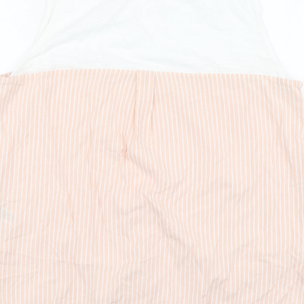 Womens UK Size 14 Dunnes Stores Pink Basic Tank