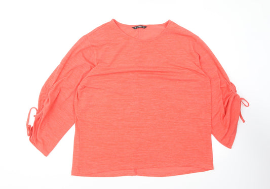 Womens UK Size XL Dunnes Stores Red Pullover Jumper