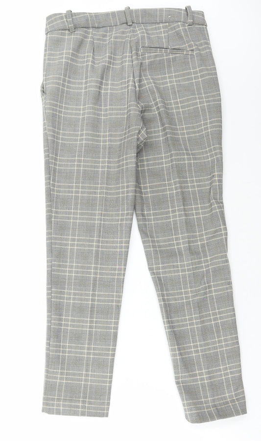 Womens UK Size 10 H&M Regular Fit Grey Trousers