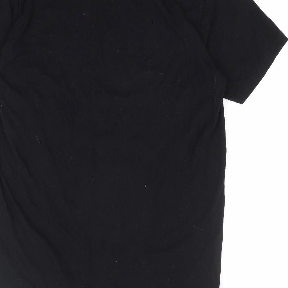 B&C Womens Black 100% Cotton Basic T-Shirt Size S Crew Neck - The Maids