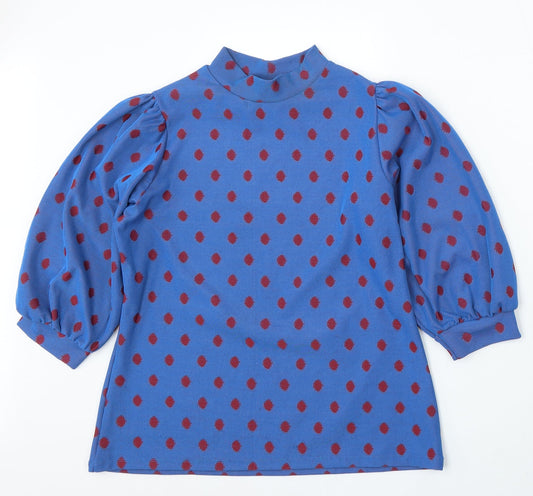 Womens UK Size XL Savida Blue Pullover Jumper