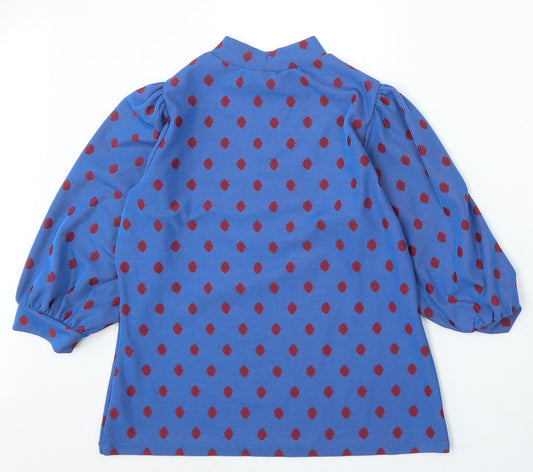 Womens UK Size XL Savida Blue Pullover Jumper