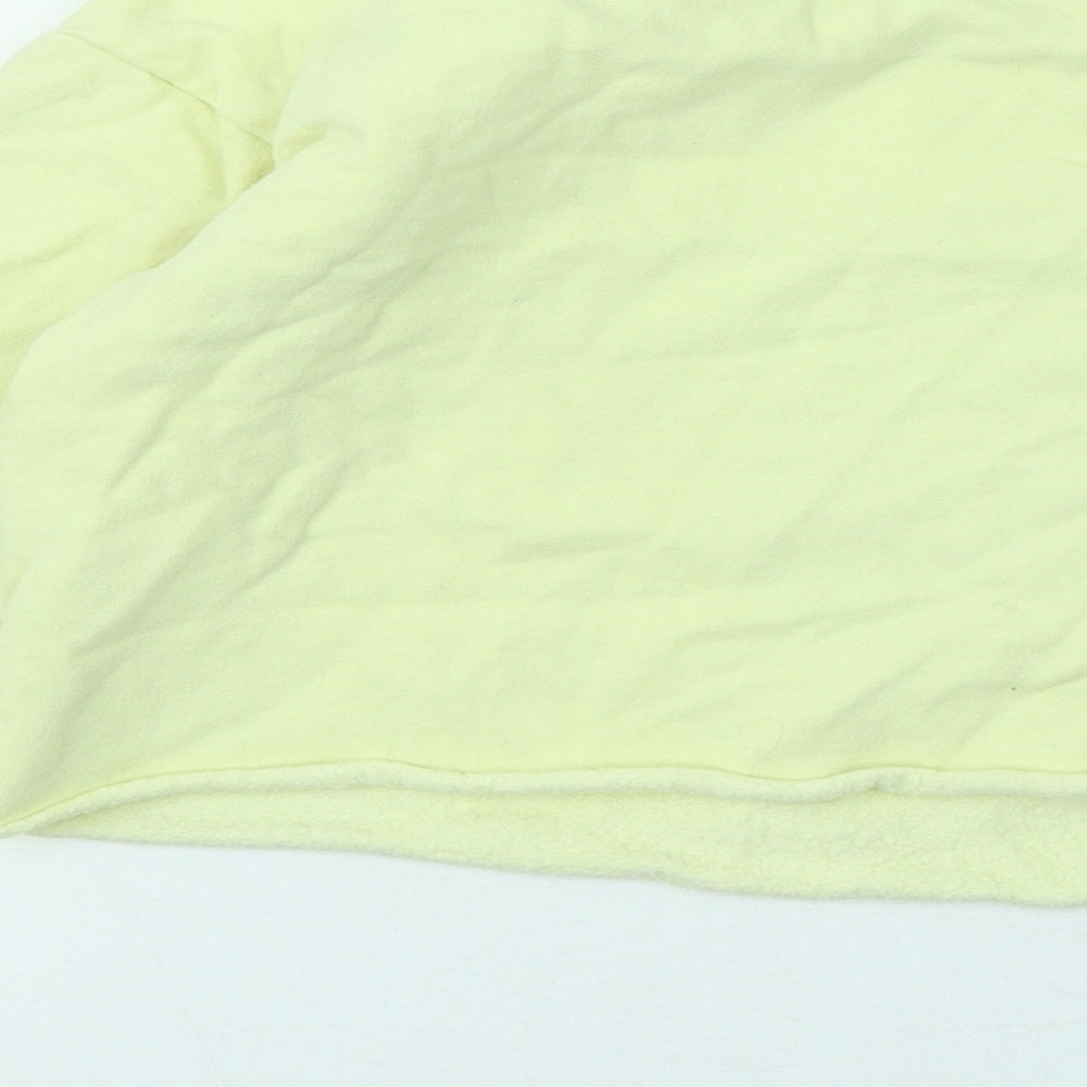 Candy Couture Girls Yellow Cotton Pullover Sweatshirt Size 10 Years - Shine Bright Diamond