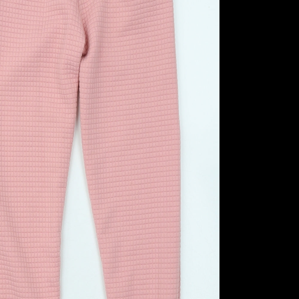Womens UK Size 25 in Dunnes Stores Regular Fit Jogger Pink Trousers