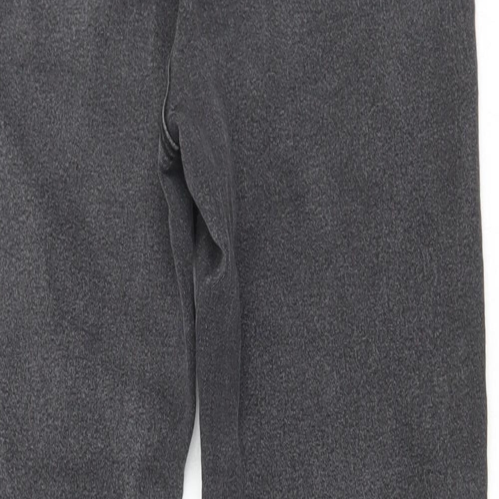 Dorothy Perkins Womens Grey Cotton Skinny Jeans Size 12 L27 in Regular Zip
