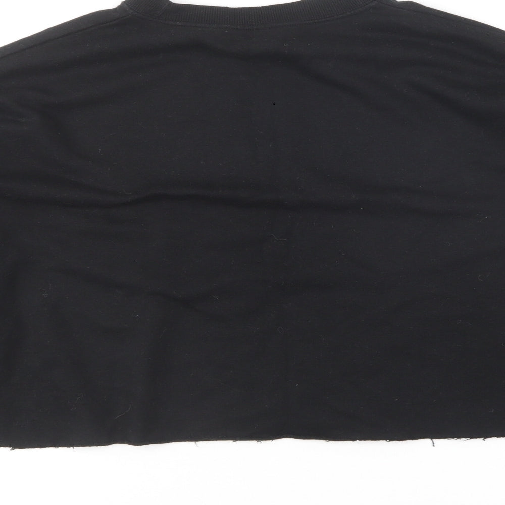 New Look Girls Black Polyester Pullover Sweatshirt Size 12-13 Years Pullover - The Bronx New York City