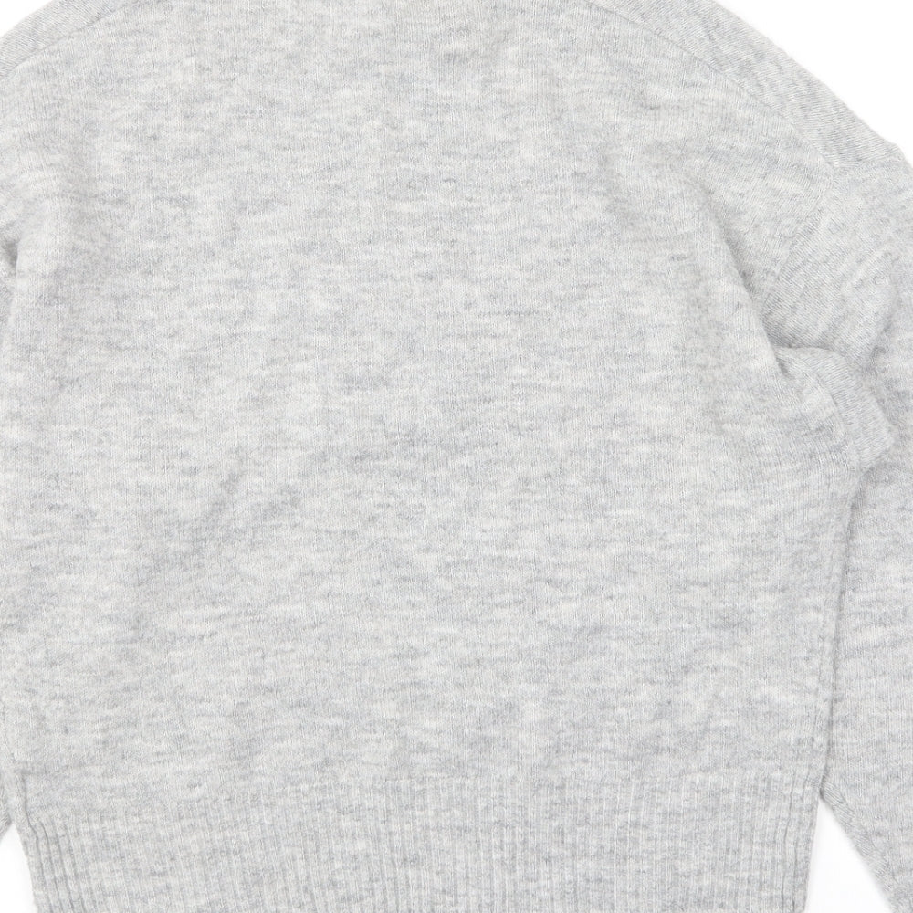 Womens UK Size XS H&M Grey Pullover Jumper