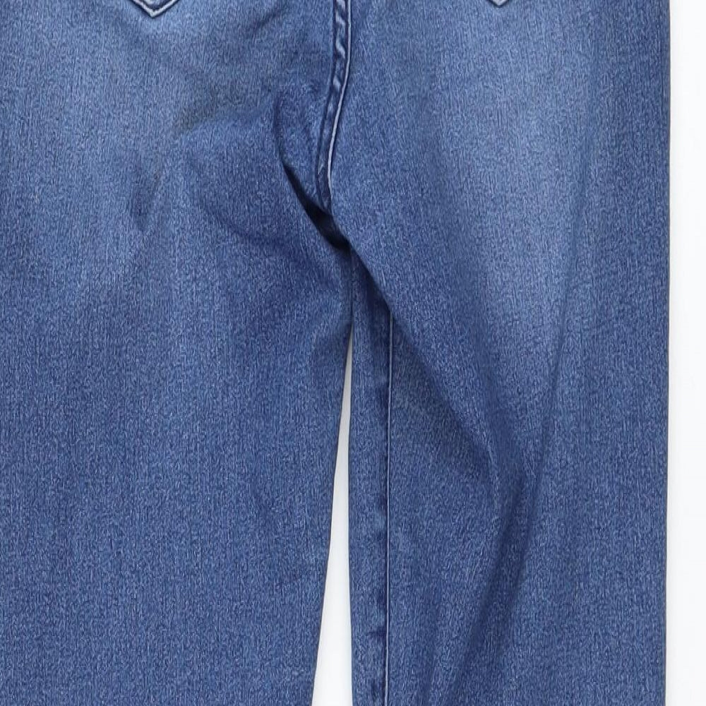 Womens UK Size 31 in H&M Regular Fit Skinny Blue Jeans