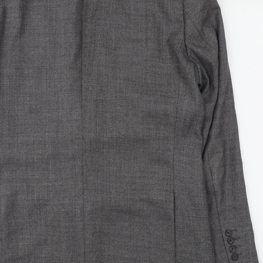 Mens UK Size L Marks and Spencer Regular Grey Suit Jacket