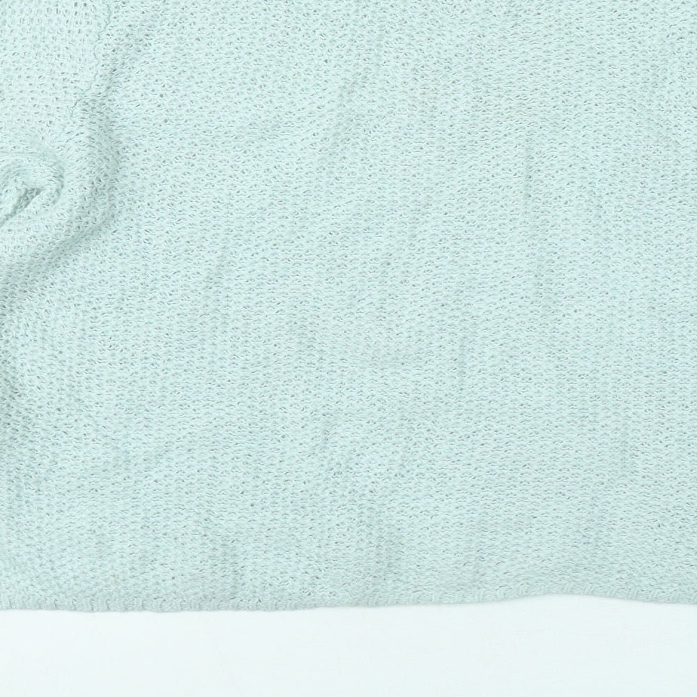 Womens UK Size 14 Marks and Spencer Green Pullover Jumper