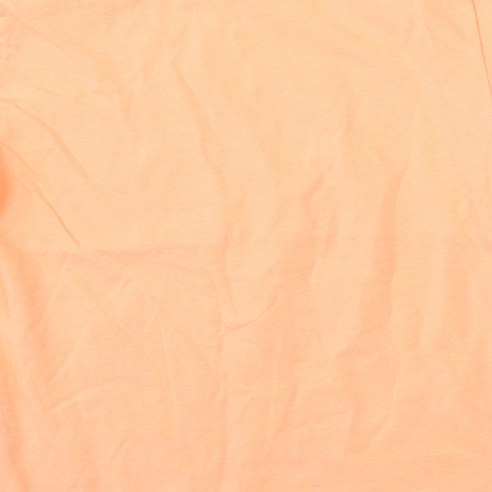 Worldwide Girls Pink Cotton Basic T-Shirt Size 7-8 Years Round Neck - Worldwide