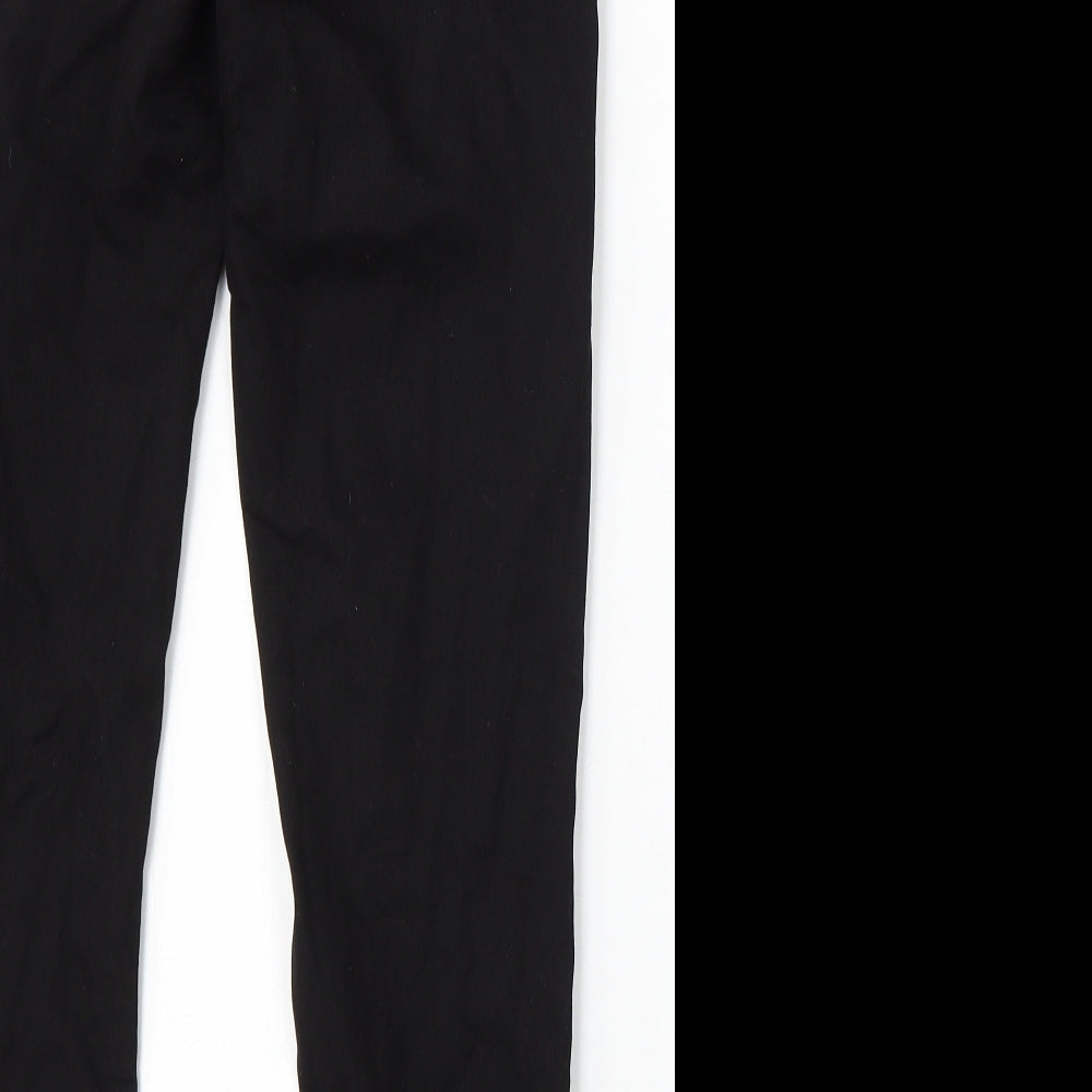 Denim & Co. Womens Black Cotton Skinny Jeans Size 12 L29 in Regular