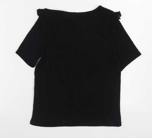 Womens UK Size 10 New Look Black Pullover Jumper