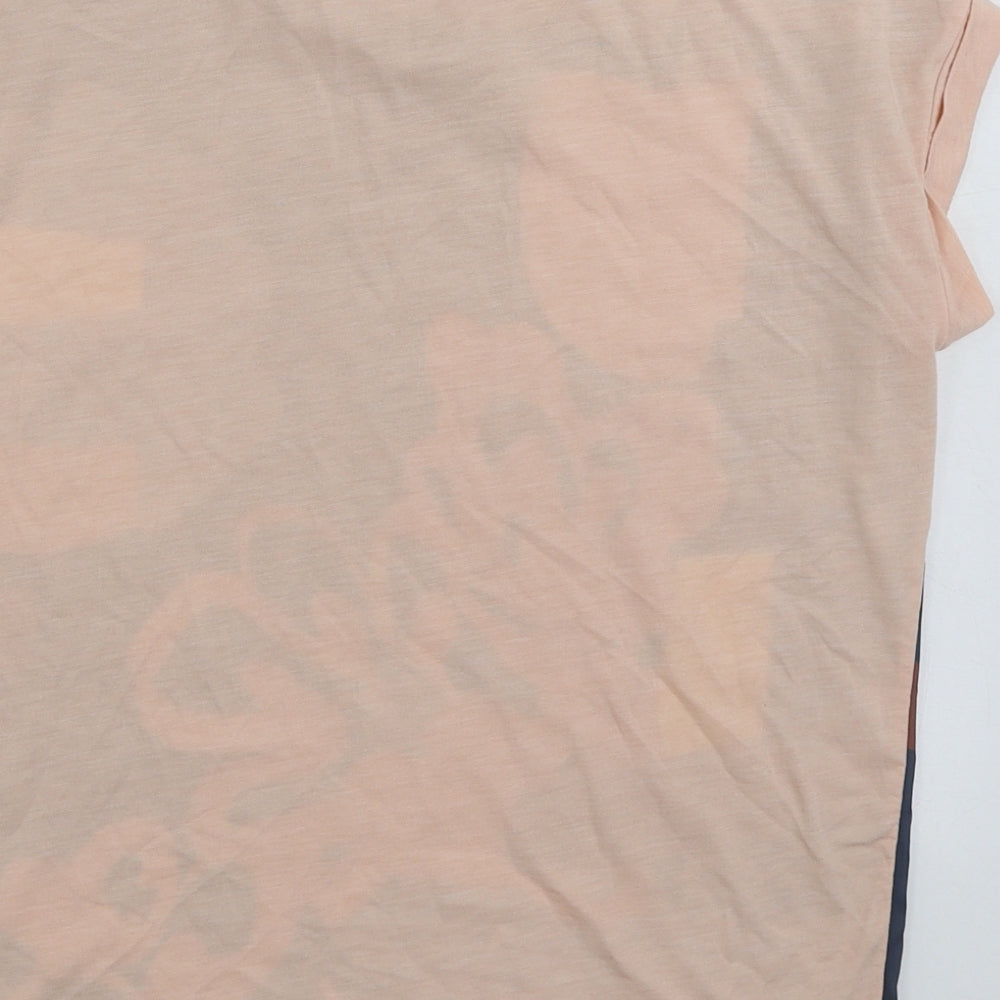 Womens UK Size S Dunnes Stores Pink Basic T-Shirt