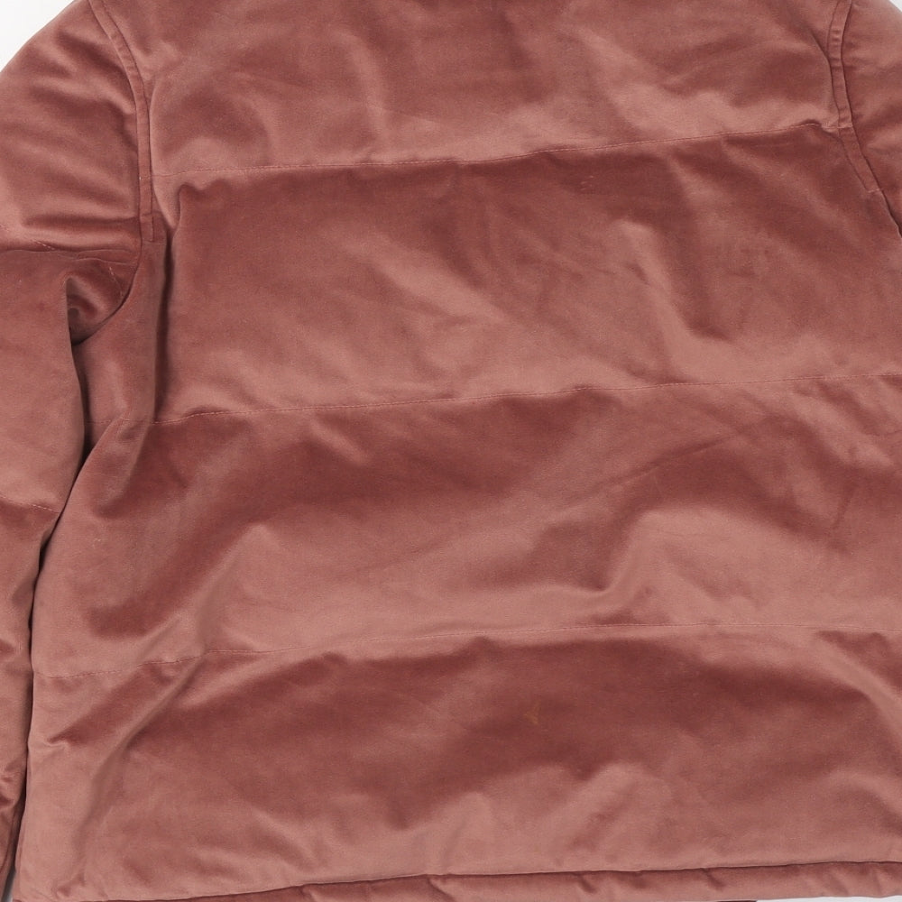 QED London Womens Pink Jacket Size 8 Zip