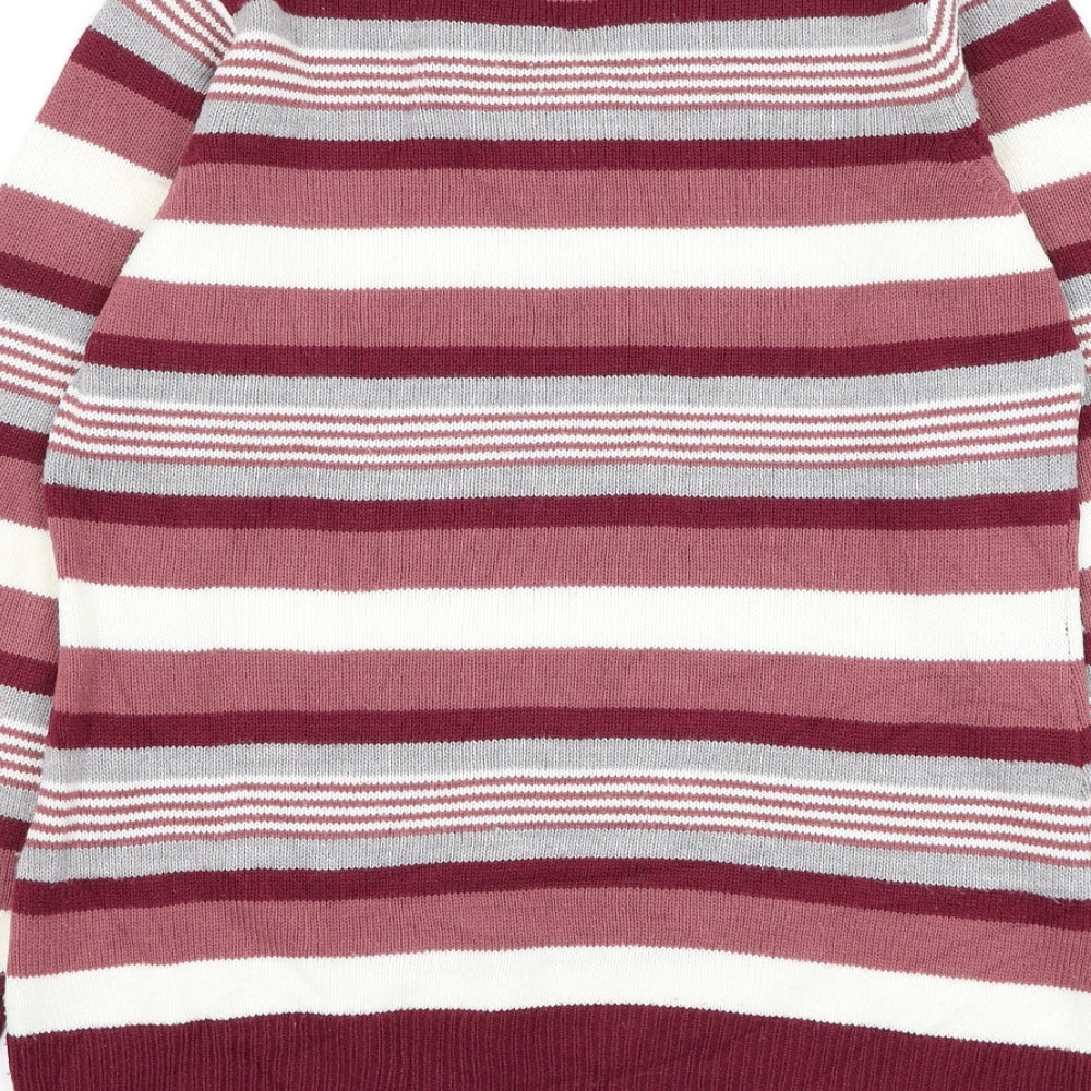 Womens UK Size 10 EWM Pink Pullover Jumper