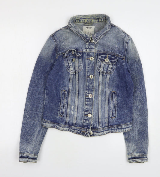 Womens UK Size 8 Denim & Co. Blue Jacket