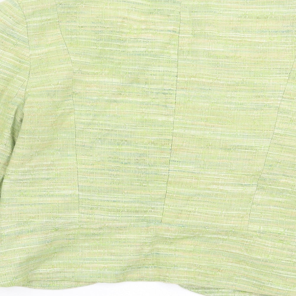 Womens UK Size 10 Topshop Green Jacket