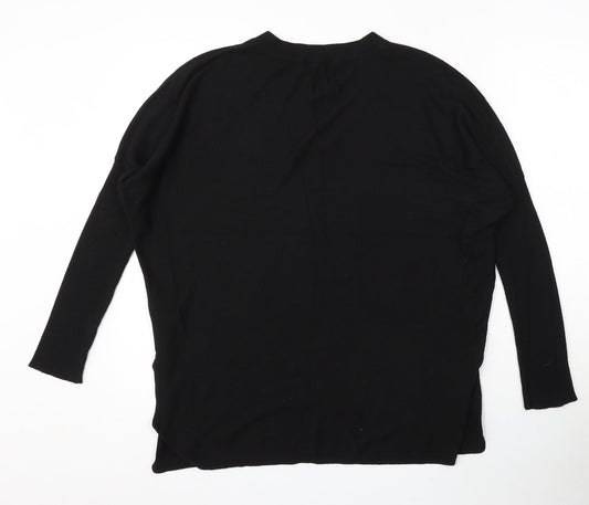 Womens UK Size 10 Atmosphere Black Pullover Jumper