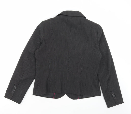 Womens UK Size 14 Gelco Black Jacket