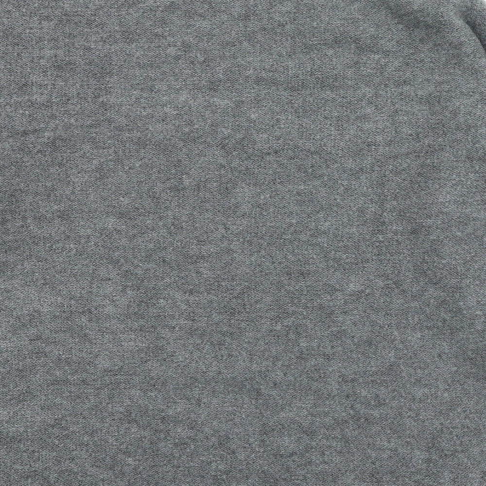 Womens UK Size S Stradivarius Grey Pullover Jumper