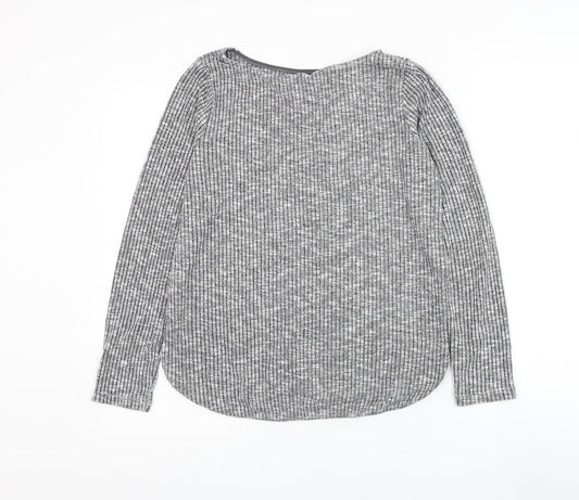 Womens UK Size S H&M Grey Pullover Jumper