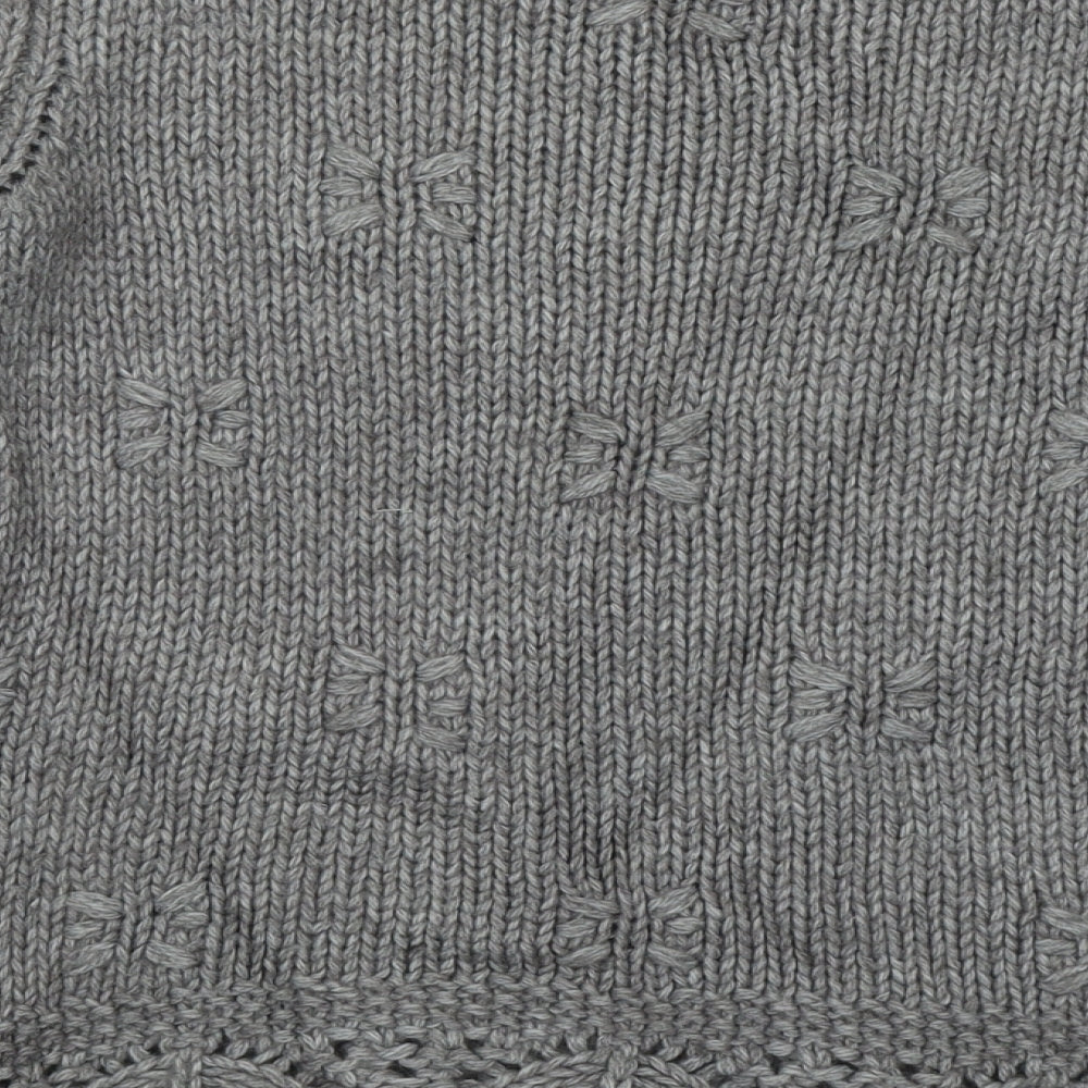 Womens UK Size 10 Marks and Spencer Grey Pullover Jumper
