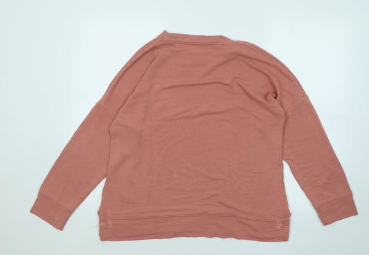 Womens UK Size 12 Marks and Spencer Pink Pullover Sweatshirt
