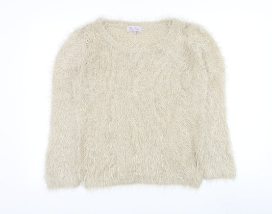 Womens UK Size 12 Matalan Brown Pullover Jumper