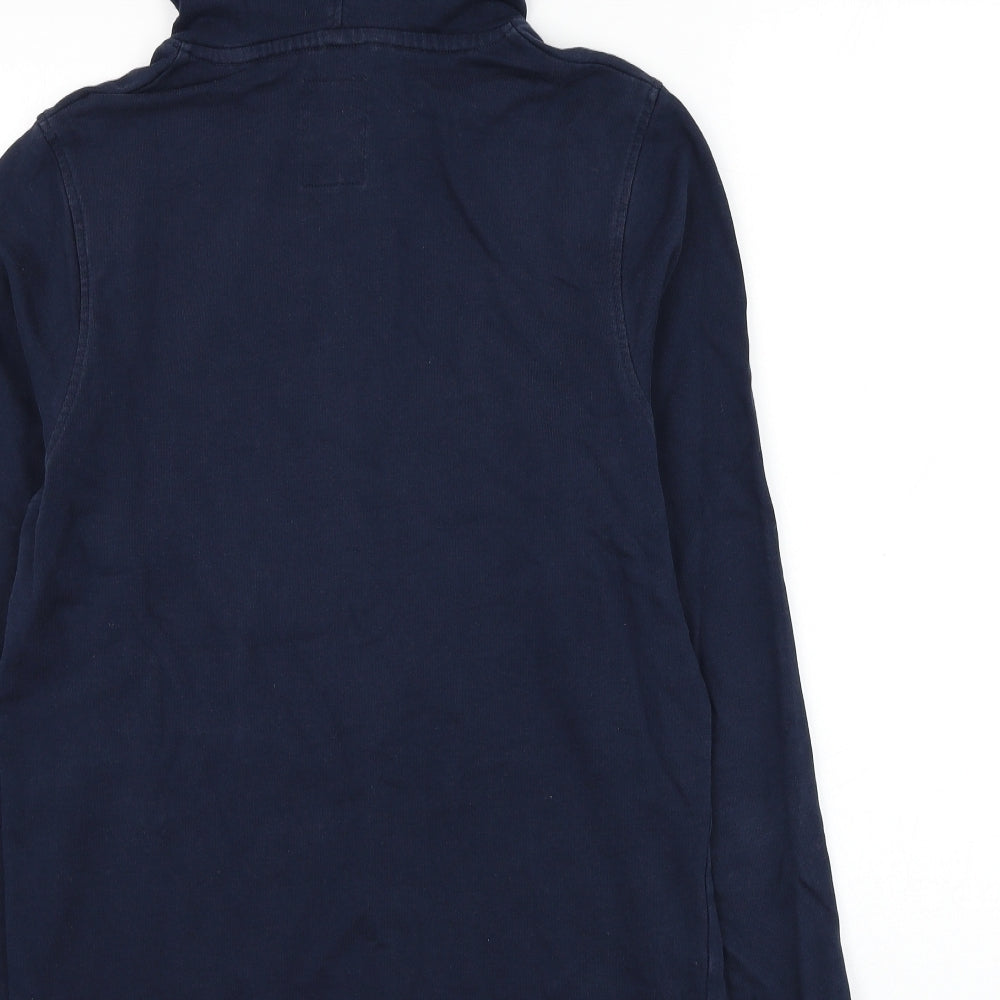 Produkt Mens Blue Cotton Pullover Hoodie Size S - Hard Hiker