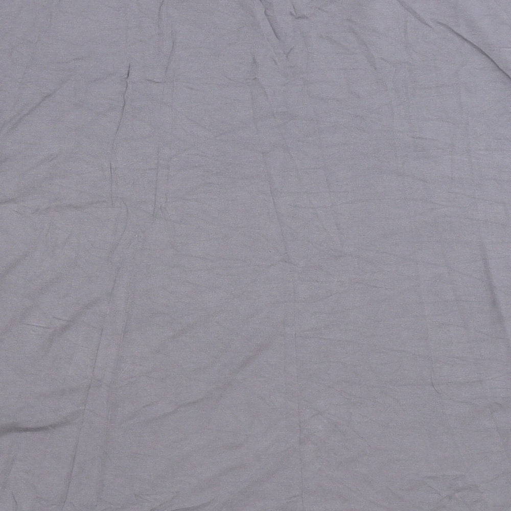 Womens UK Size 14 Bonmarché Grey Basic Blouse