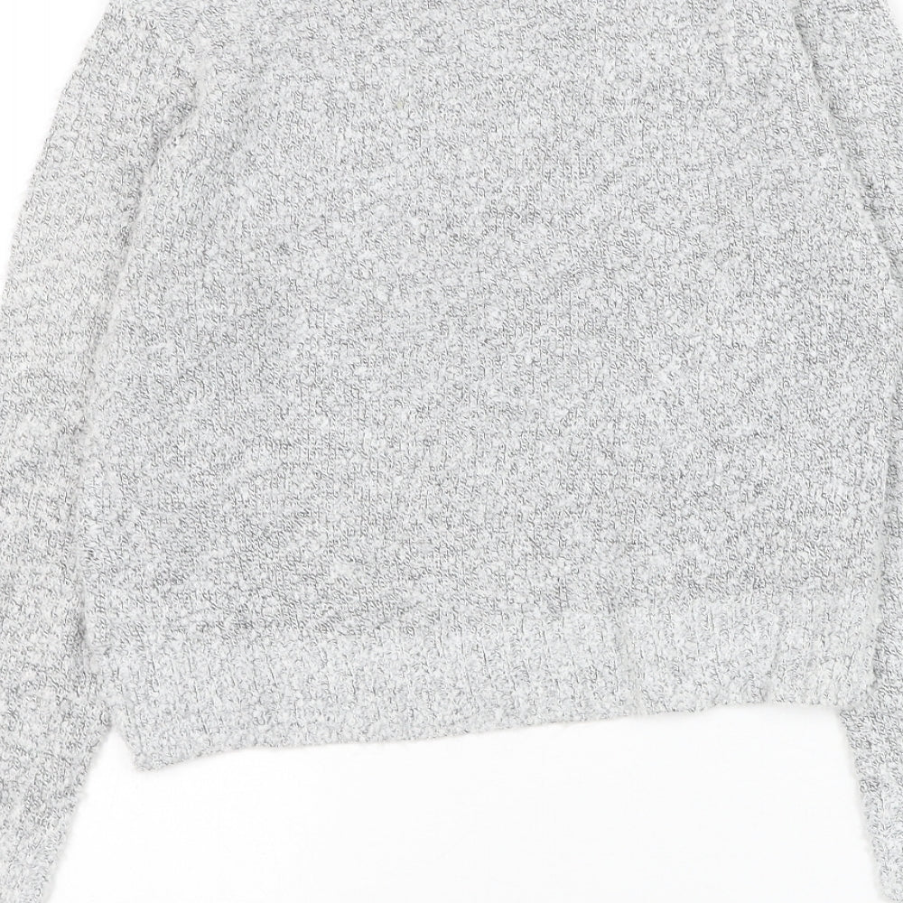 Womens UK Size XS Divided by H&M Grey Pullover Jumper