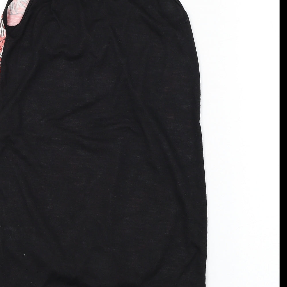 Womens UK Size 8 Dunnes Stores Red Basic Tank