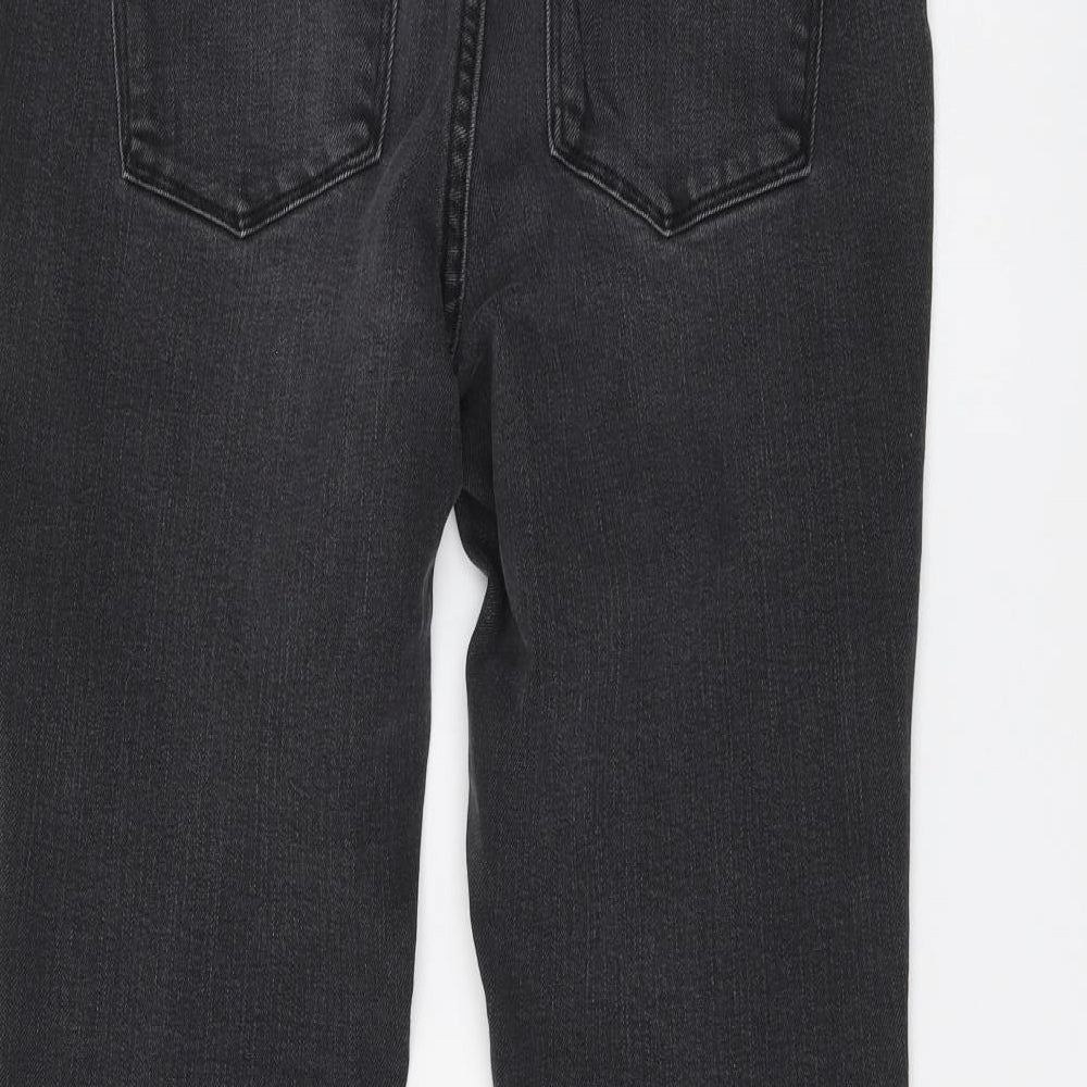 Womens UK Size 10 NEXT Regular Fit Skinny Grey Jeans