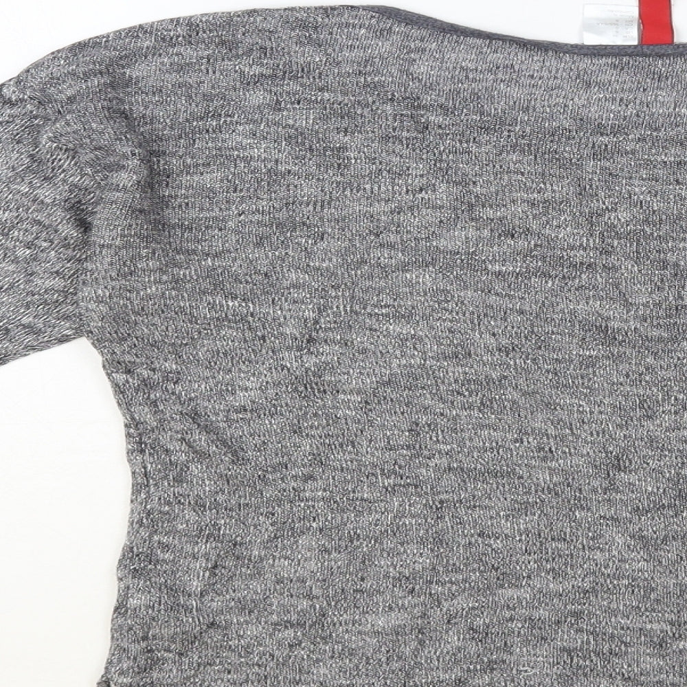 Womens UK Size S H&M Grey Pullover Jumper