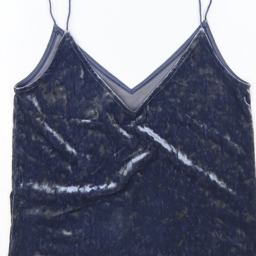 Womens UK Size XS H&M Blue Camisole Blouse