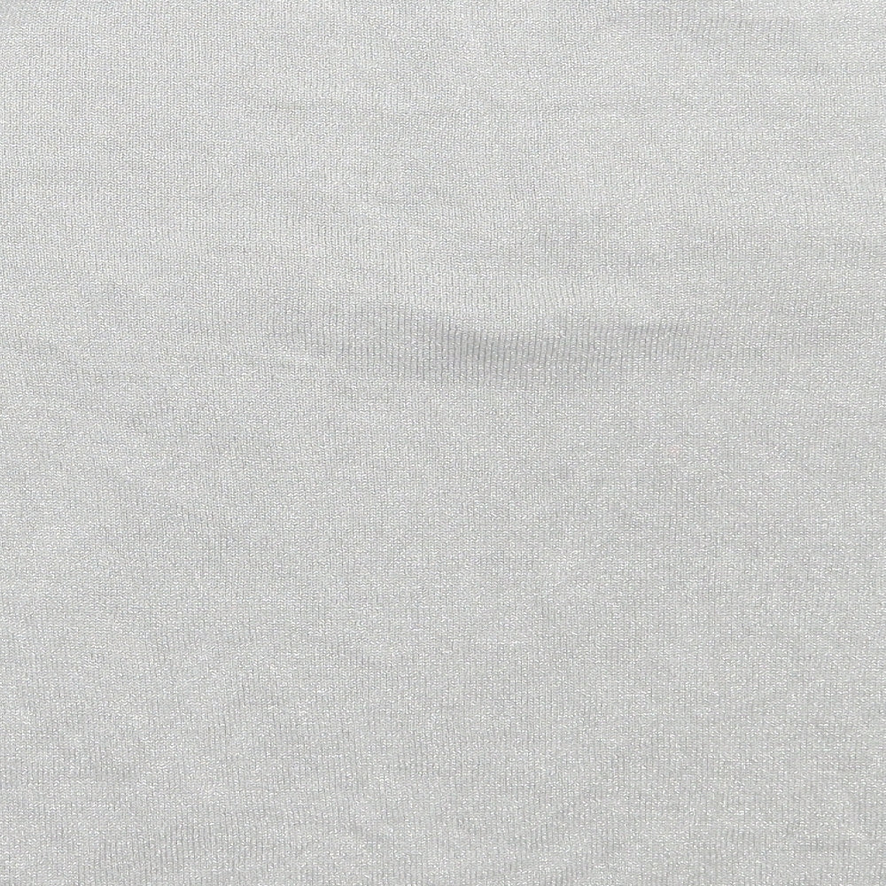 Womens UK Size 2XL Amanti Silver Pullover Jumper