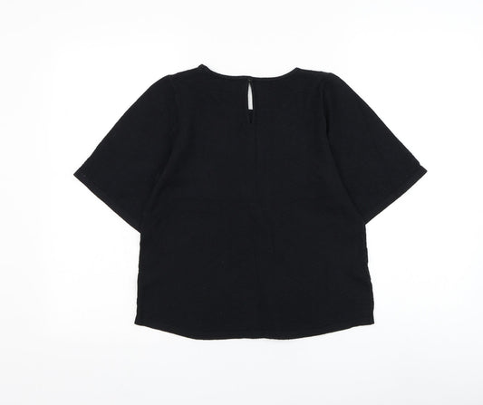 Womens UK Size 6 NEXT Black Pullover Jumper