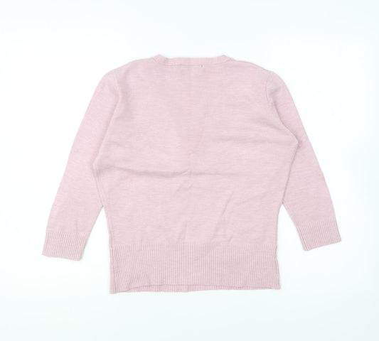 Womens UK Size 14 zingara Pink Pullover Jumper