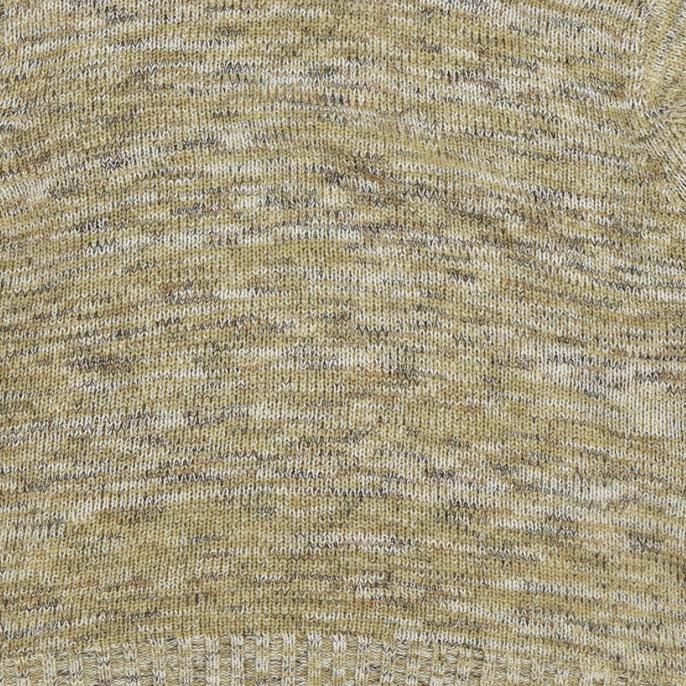 Damart Womens Brown High Neck Acrylic Full Zip Jumper Size 14