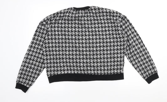 Womens UK Size M New Look Multicoloured Pullover Jumper