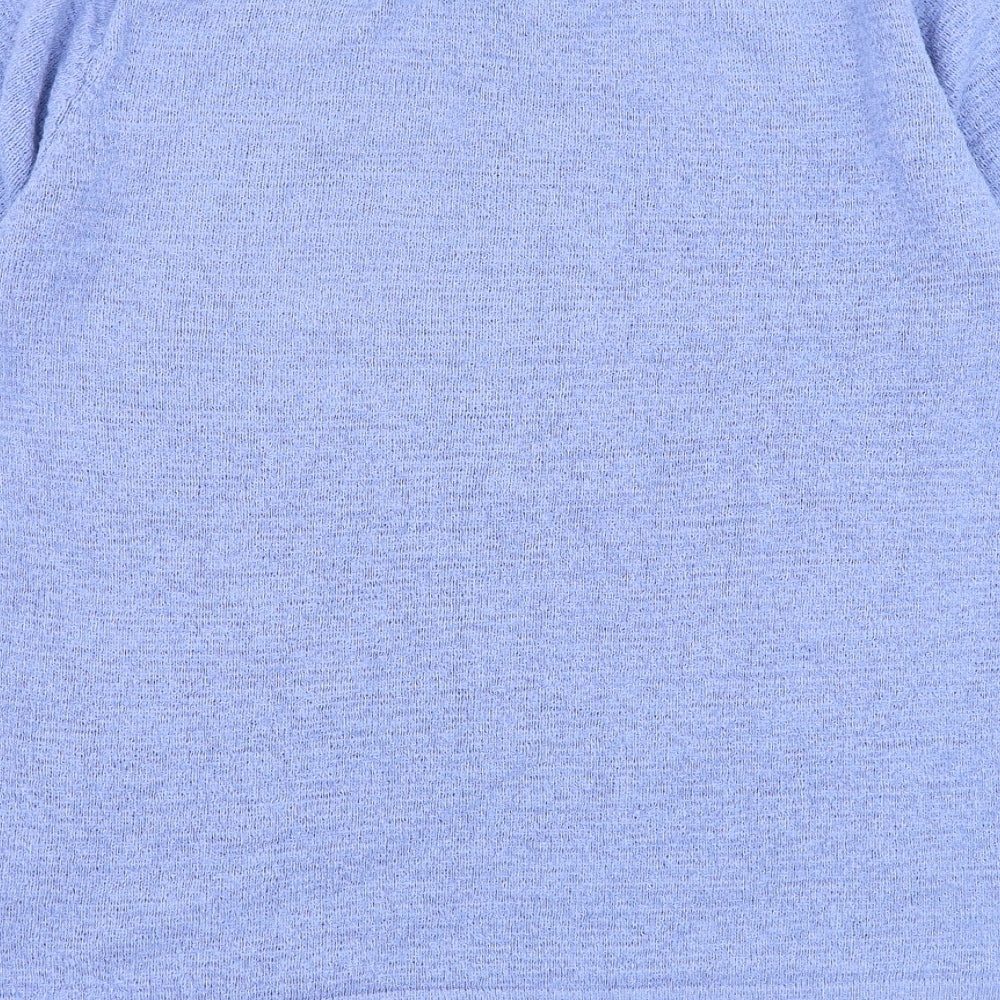 Womens UK Size S Reflect Blue Pullover Jumper