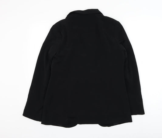 George Womens Black Jacket Blazer Size 10