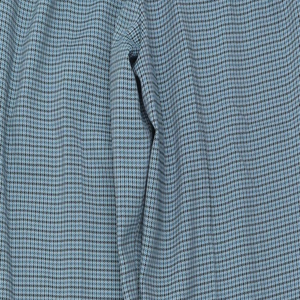 Womens UK Size 30 in Marks and Spencer Regular Fit Blue Trousers
