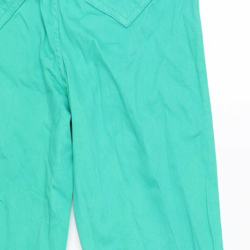 Gerard Womens Green Cotton Jegging Jeans Size 34 in L28 in Regular