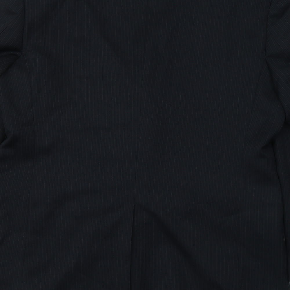 Mens UK Size 42 Burton Regular Black Suit Jacket