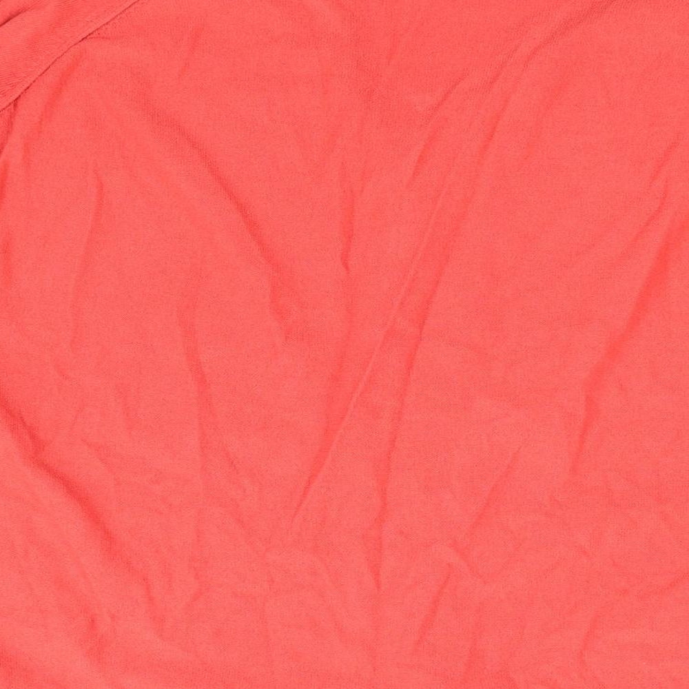 George Womens Red V-Neck Viscose Pullover Jumper Size 18 - Tie Front