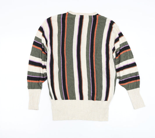 Womens UK Size M Marks and Spencer Multicoloured Pullover Jumper